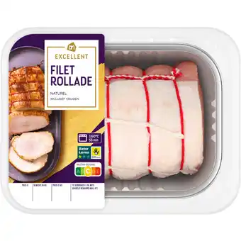 Albert Heijn AH Excellent Filetrollade naturel aanbieding