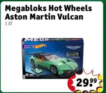 Kruidvat Megabloks Hot Wheels Aston Martin Vulcan aanbieding
