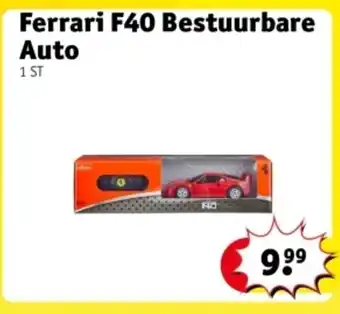 Kruidvat Ferrari F40 Bestuurbare Auto aanbieding