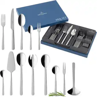 Amazon Villeroy & Boch Louis Bestekcassette 68-dlg 44x29x9cm aanbieding