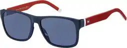 Amazon Tommy Hilfiger TH 1718/S BLUE/BLUE 56/16/145 Mensbrillen Zonnebrillen aanbieding