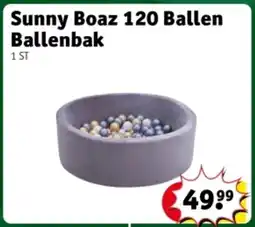 Kruidvat Sunny Boaz 120 Ballen Ballenbak aanbieding