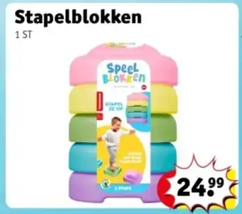 Kruidvat Stapelblokken aanbieding