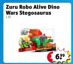 Kruidvat Zuru Robo Alive Dino Wars Stegosaurus aanbieding