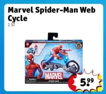 Kruidvat Marvel Spider Man Web Cycle aanbieding