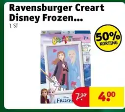 Kruidvat Ravensburger Creart Disney Frozen aanbieding