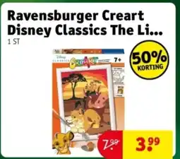 Kruidvat Ravensburger CreArt Disney Classics The Lion King aanbieding