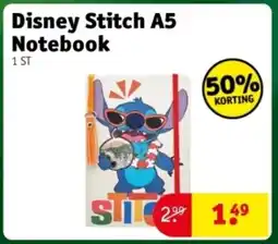 Kruidvat Disney Stitch A5 Notebook aanbieding