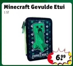 Kruidvat Minecraft Gevulde Etui aanbieding