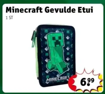 Kruidvat Minecraft Gevulde Etui aanbieding