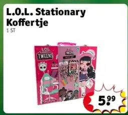 Kruidvat L.O.L. Stationary Koffertje aanbieding
