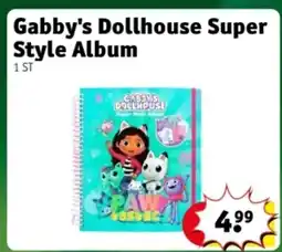 Kruidvat Gabby's Dollhouse Super Style Album aanbieding