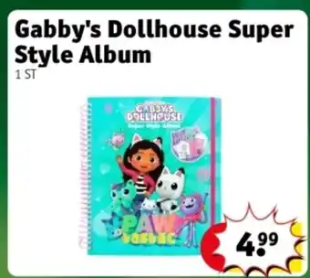 Kruidvat Gabby's Dollhouse Super Style Album aanbieding