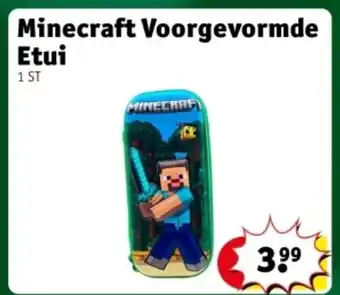 Kruidvat Minecraft Voorgevormde Etui aanbieding