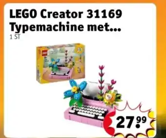 Kruidvat LEGO Creator 31169 Typemachine met aanbieding