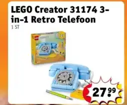 Kruidvat LEGO Creator 31174 3 in 1 Retro Telefoon aanbieding