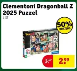 Kruidvat Clementoni Dragonball Z 2025 Puzzel aanbieding
