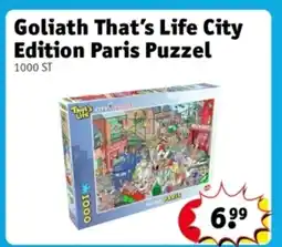 Kruidvat Goliath That's Life City Edition Paris Puzzel aanbieding