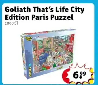 Kruidvat Goliath That's Life City Edition Paris Puzzel aanbieding