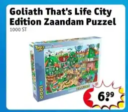Kruidvat Goliath That's Life City Edition Zaandam Puzzel aanbieding