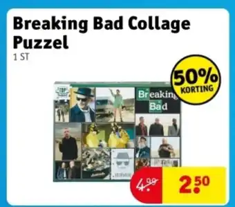 Kruidvat Breaking Bad Collage Puzzel aanbieding