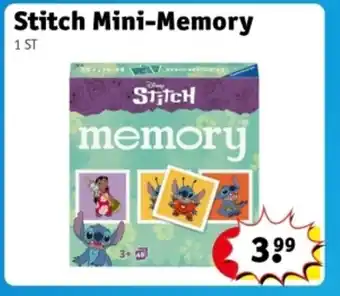 Kruidvat Stitch Mini-Memory aanbieding