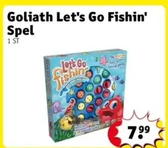 Kruidvat Goliath Let's Go Fishin' Spel aanbieding