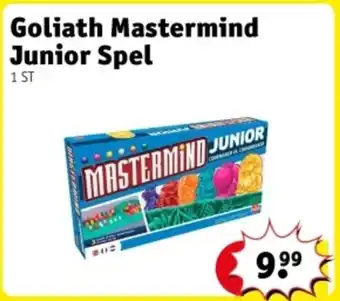 Kruidvat Goliath Mastermind Junior Spel aanbieding