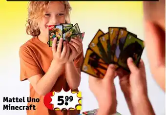 Kruidvat Mattel Uno Minecraft aanbieding