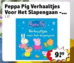 Kruidvat Peppa Pig Verhaaltjes Voor Het Slapengaan aanbieding