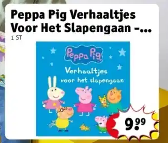 Kruidvat Peppa Pig Verhaaltjes Voor Het Slapengaan aanbieding