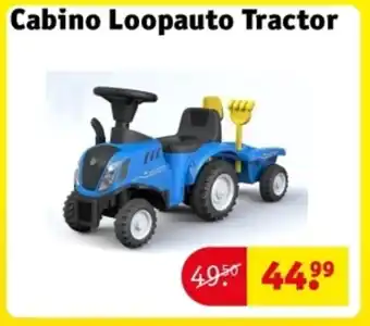Kruidvat Cabino Loopauto Tractor aanbieding