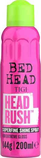Amazon Bed Head by TIGI Headrush glanzende haarspray voor glad glanzend haar, 200 ml aanbieding