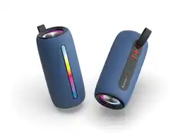 ANWB Denver BTL360BU Bluetooth Speaker Lichteffect Blauw aanbieding