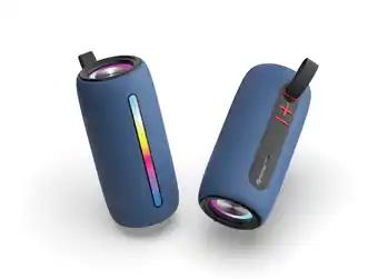 ANWB Denver BTL360BU Bluetooth Speaker Lichteffect Blauw aanbieding