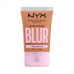 Douglas NYX Professional Makeup Bare With Me Blurring Tint Foundation aanbieding