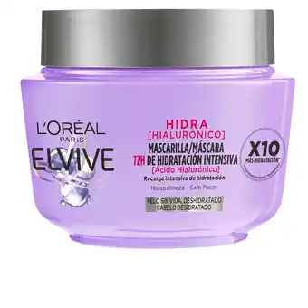 Douglas L’Oréal Paris ELVIVE HYDRA HYALURONIC-masker 72 uur hydratatie aanbieding