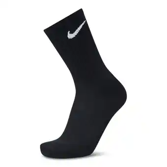 Foot Locker Nike Essential Crew Sokken Unisex - Zwart - Maat 42 - 46 - Katoen aanbieding