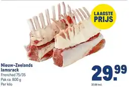 Makro Nieuw-Zeelands lamsrack Frenched aanbieding