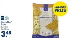 Makro Metro Chef frites aanbieding