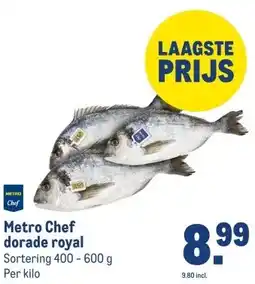 Makro Metro Chef dorade royal aanbieding
