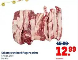 Makro Schotse runderribfingers prime aanbieding
