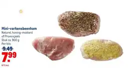 Makro Mini-varkensbeenham aanbieding