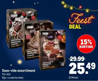 Makro Sous-vide assortiment aanbieding