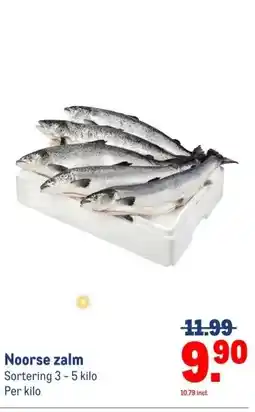 Makro Noorse zalm aanbieding