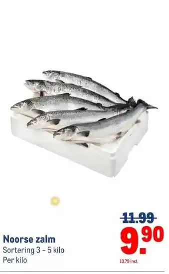 Makro Noorse zalm aanbieding