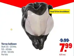 Makro Verse kalkoen aanbieding