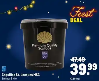 Makro Coquilles St. Jacques MSC aanbieding