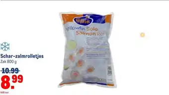 Makro Schar-zalmrolletjes aanbieding