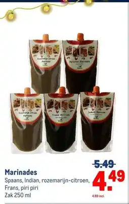 Makro Marinades aanbieding